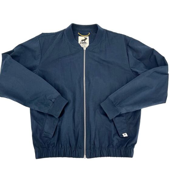 Fat Moose Men's Navy Cotton-blend Anorak Zip Jacket (L) - Picture 5 of 8